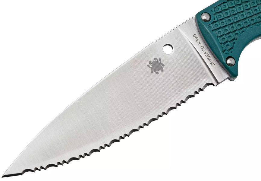 Ніж Spyderco Enuff 2 Black Cеррейтор FB31SBK2 871589 фото