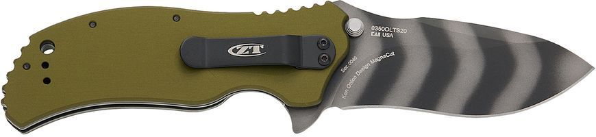 Ніж ZT 0350 20th Anniversary Olive 0350OLTS20 CPM MagnaCut 17400761 фото