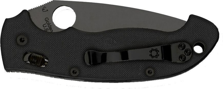 Ніж Spyderco Manix 2 XL Black Blade CPM-S30V C95GPBBK2 871213 фото