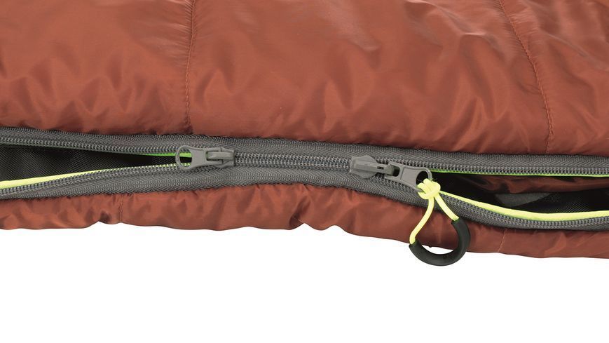 Спальний мішок Outwell Canella Lux/+4&deg;C Warm Red Left (230358) 928833 фото