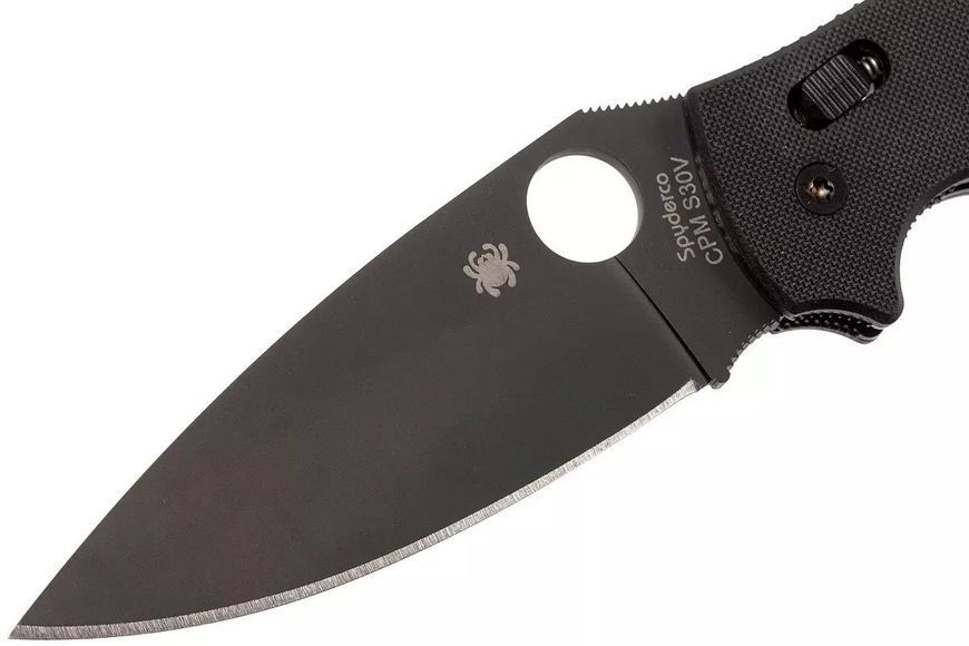 Ніж Spyderco Manix 2 XL Black Blade CPM-S30V C95GPBBK2 871213 фото
