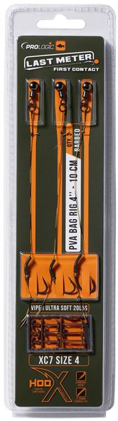 Оснащення корпове Prologic PVA Bag Rig 10cm 15lbs/XC7 Size 8 (3шт/уп) 18461501 фото