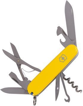 Швейцарський ніж Victorinox 1.3703.8.2 Climber Ukraine жовтий/синій 619151 фото