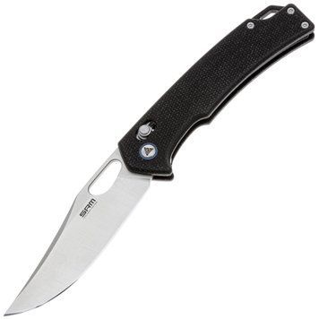 Нож SRM Retreiver 9203-MB 10Cr15CoMoV Черная микарта 9203-MB 4009308 фото