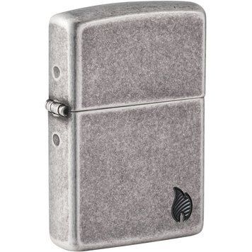 Запальничка Zippo 46399 Armor Antique Silver Flame V77553898 фото