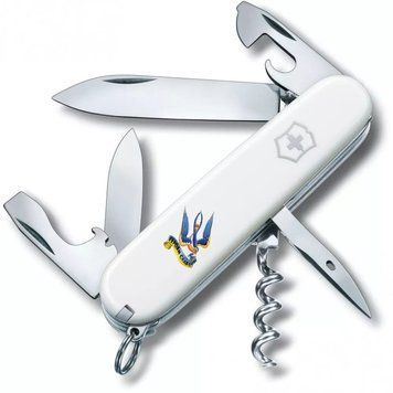Швейцарський ніж Victorinox Spartan Ukraine Тризуб-Ластівка та Героям слава (1.3603.7_T1220u) V77553067 фото