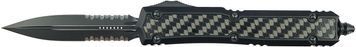 Ніж Microtech Makora Double Edge Black Blade Signature Series 206-2TCFIS 14090552 фото