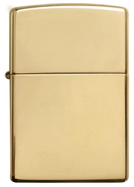 Запальничка ZIPPO Solid Brass Wo/Sb Gold (254B) V77550791 фото