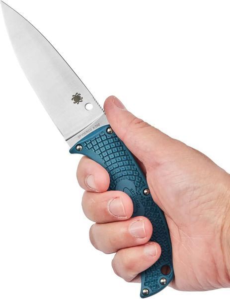 Ніж Spyderco Enuff 2 Blue Синій FB31PBL2K390 871606 фото