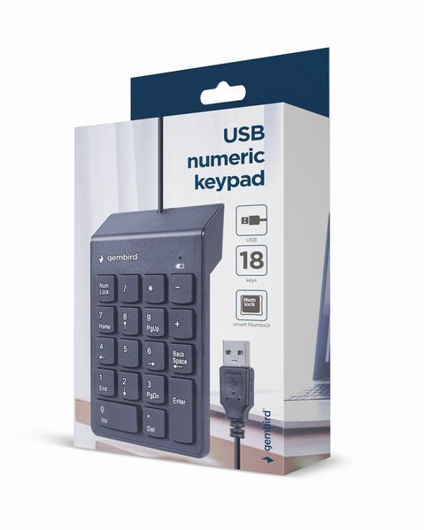 Цифрова USB клавіатура Gembird KPD-U-03 KPD-U-03 1605738 фото