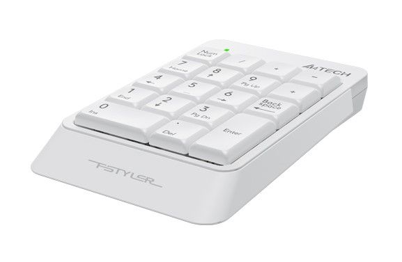 Клавиатура цифровая A4-Tech FK13P, белая, USB FK13P (White) 1604698 фото