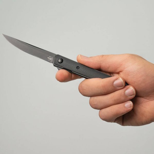 Ніж Boker Plus Kwaiken Air Mini G-10 All Black + чохол тканинний 01BO329 23730946 фото