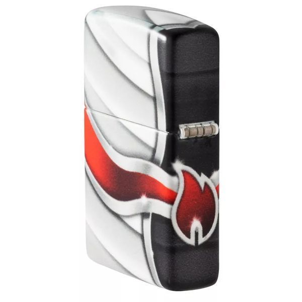 Зажигалка Zippo Flame Design с покрытием White Matte 49357 V77550503 фото