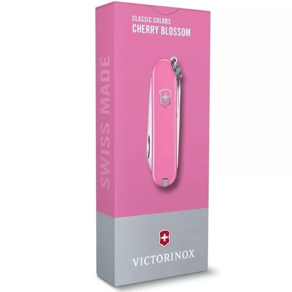 Швейцарский нож Victorinox Classic SD Colors Cherry Blossom 58 мм 7 функций Розовый (0.6223.51G) V77552874 фото