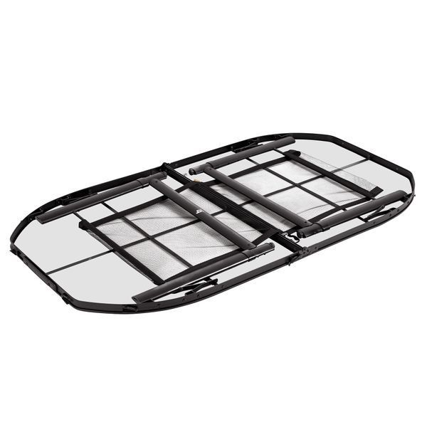 Стіл Bo-Camp Woodbine Oval 150x80 cm Black/Wood look (1404230) DAS301532 фото