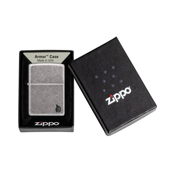 Зажигалка Zippo 46399 Armor Antique Silver Flame V77553898 фото