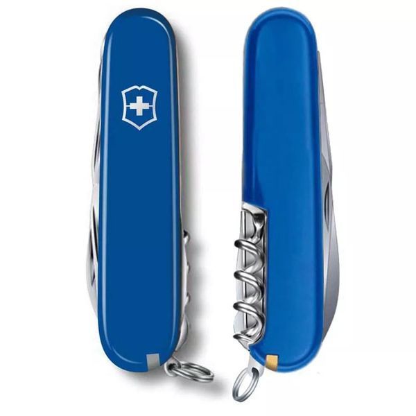 Швейцарський ніж Victorinox Huntsman 91 мм, 15 функцій Синій (1.3713.2) V77552948 фото