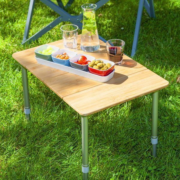 Стіл Bo-Camp Southwark 60x40cm Bamboo Brown (1404644) DAS302572 фото