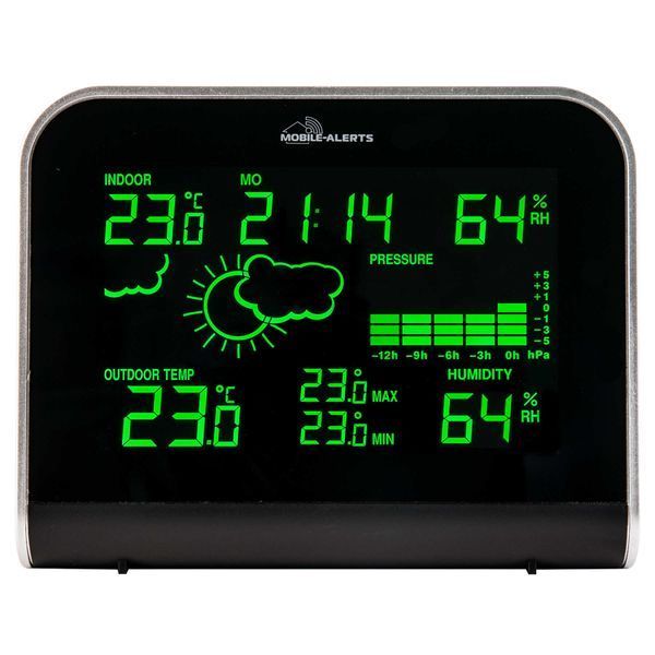 Метеостанция Technoline Mobile Alerts MA10920 IT Black/Silver (MA10920) DAS301289 фото