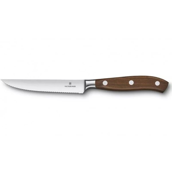 Набір ножів Victorinox Grand Maitre Wood Steak Set 120 мм дерево 2 шт (7.7240.2W) V77551928 фото