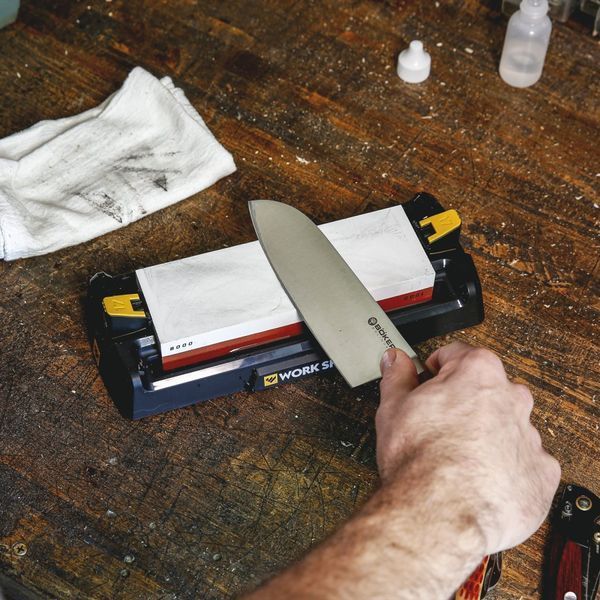 Точильный камень Work Sharp Benchtop Whetstone Sharpener WSBCHWHT-I Зернистость 1000/6000 73508 фото