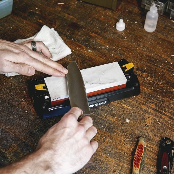 Точильный камень Work Sharp Benchtop Whetstone Sharpener WSBCHWHT-I Зернистость 1000/6000 73508 фото