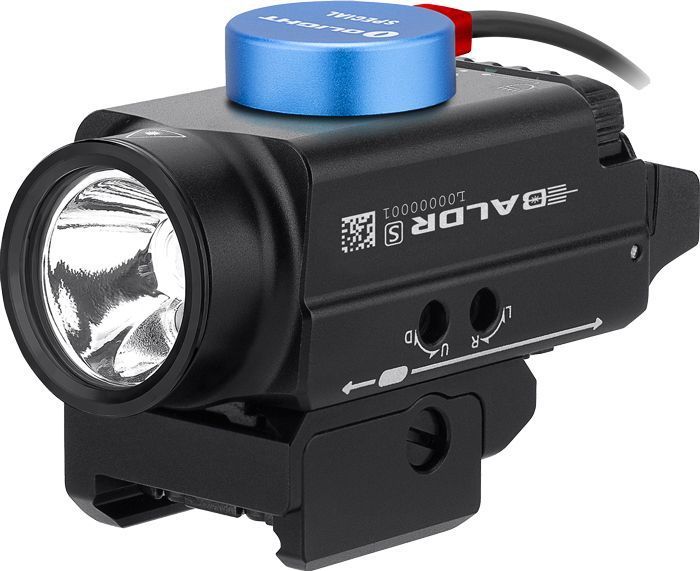 Ліхтар з ЛЦВ Olight Baldr S GL Black Зелений лазер (800 Lm) 0.0002.0042 23703522 фото