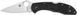 Ніж Spyderco Delica 4 Flat Ground Black C11FPBK 871186 фото 1