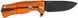Ніж Lionsteel SR11 Aluminum Black Blade Orange SR11A OB 392104 фото 3