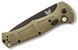 Нож Benchmade Claymore Auto Olive Полусеррейтор 9070SBK-1 4008424 фото 3
