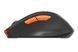Мышь беспроводная A4Tech Fstyler FG30 (Orange), USB, цвет черный+оранжевый FG30 (Orange) 1604194 фото 5