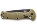 Нож Benchmade Claymore Auto Olive Полусеррейтор 9070SBK-1 4008424 фото 6