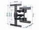 Настенный кронштейн Gembird WM-65ST-01 WM-65ST-01 1606271 фото 2