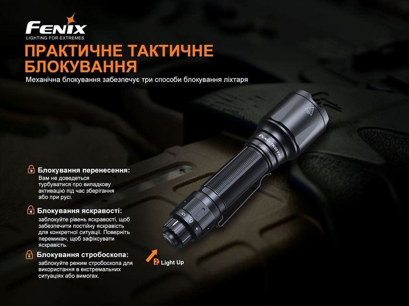 Фонарь ручной Fenix ​​TK22TAC 88065 фото
