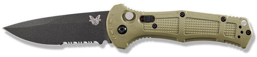 Нож Benchmade Claymore Auto Olive Полусеррейтор 9070SBK-1 4008424 фото