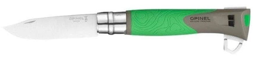 Ніж Opinel №12 Explore Tick Remover Green 002489 2046676 фото