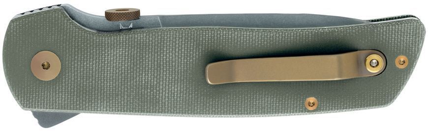 Ніж Fox ATCF Original Gangster Micarta OD Green FX-624 OR 17530735 фото
