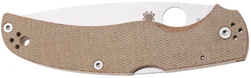 Нож Spyderco Native Chief Canvas Micarta Brown C244MPCW 871781 фото
