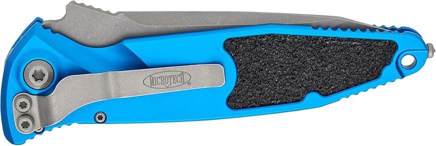 Ніж Microtech Socom Elite Auto Tanto Point Apocalyptic Blue 161A-10APBL 14090784 фото