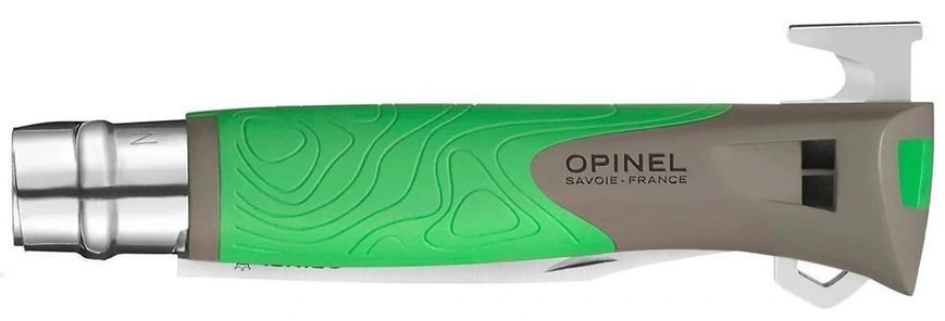 Ніж Opinel №12 Explore Tick Remover Green 002489 2046676 фото