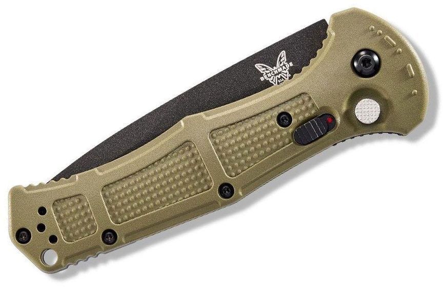 Нож Benchmade Claymore Auto Olive Полусеррейтор 9070SBK-1 4008424 фото