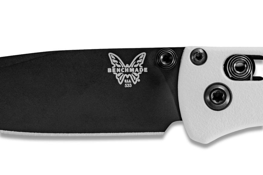 Нож Benchmade Mini Bugout 533BK-1 White-Black 4007976 фото