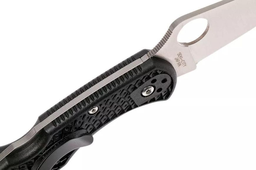 Ніж Spyderco Delica 4 Flat Ground Black C11FPBK 871186 фото
