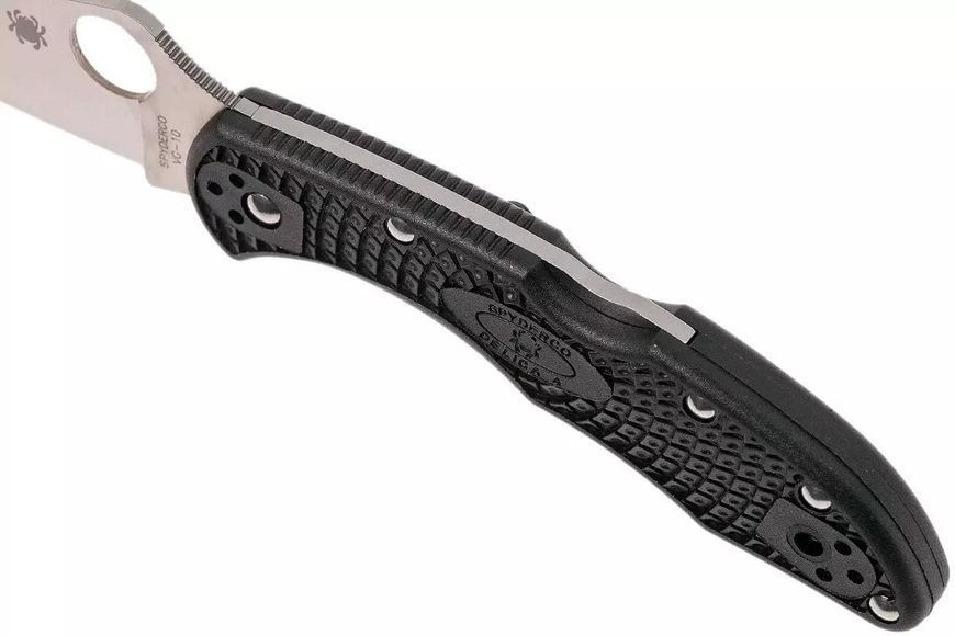 Ніж Spyderco Delica 4 Flat Ground Black C11FPBK 871186 фото