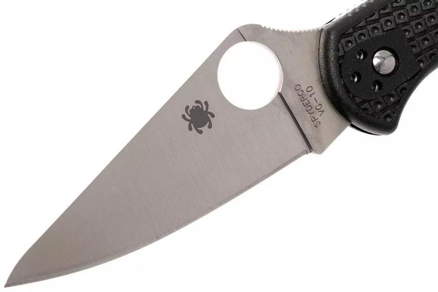 Ніж Spyderco Delica 4 Flat Ground Black C11FPBK 871186 фото