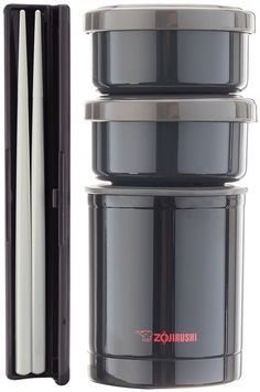 Набір для ланчу Zojirushi SZ-JB02BA Чорний 16780366 фото