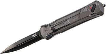 Ніж Smith&Wesson M&P OTF Spear Point Grey 1084314 4009089 фото