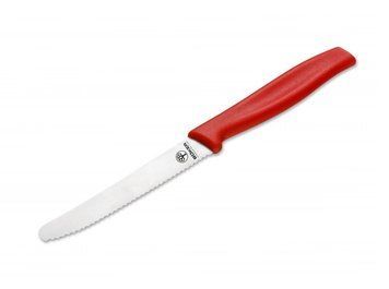 Серрейторний кухонний ніж Boker Sandwich Knife, червоний 03BO002R 4009198 фото
