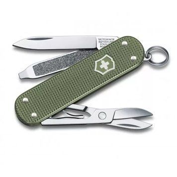 Швейцарський ніж Victorinox Classic Alox Limited Edition 2017 58 мм Olive Green (0.6221.L17) V77553552 фото