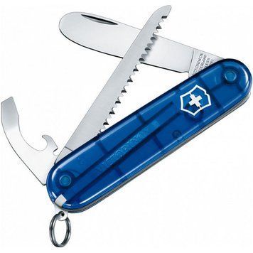 Швейцарський ніж Victorinox My First Victorinox (0.2373.T2) Синій + ланцюжок + шнурок 4001071 фото